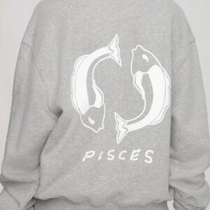 Good American Pisces Zodiac sweatshirt
